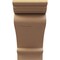 Ekena Millwork 11"W x 22"D x 22"H Classic Mayflower Rough Cedar Woodgrain TimberThane Corbel, Primed Tan CORUR11X22X22MAYRCPR - alternate 5